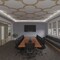 Ekena Millwork 66 56W x 66 56H x 38T Large Woodall Decorative Fretwork Wood Ceiling Panels Wood Paint Grade CELW67X67X0375WDLMF - alternate 3